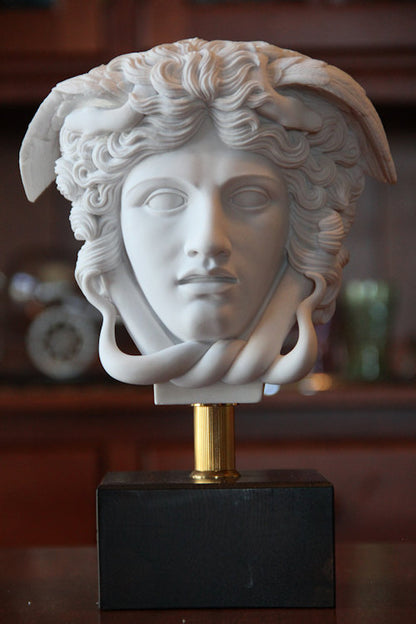 Head Of Medusa Bust 9" High | Eleganza