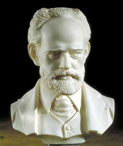 Tchaikovsky Peter Ilyich Bust 9.25" | Eleganza