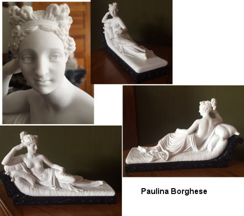 Paulina Borghese Sculpture By Antonio Canova | Eleganza