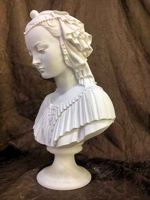 Angelica Maria Bust 13" High | Eleganza