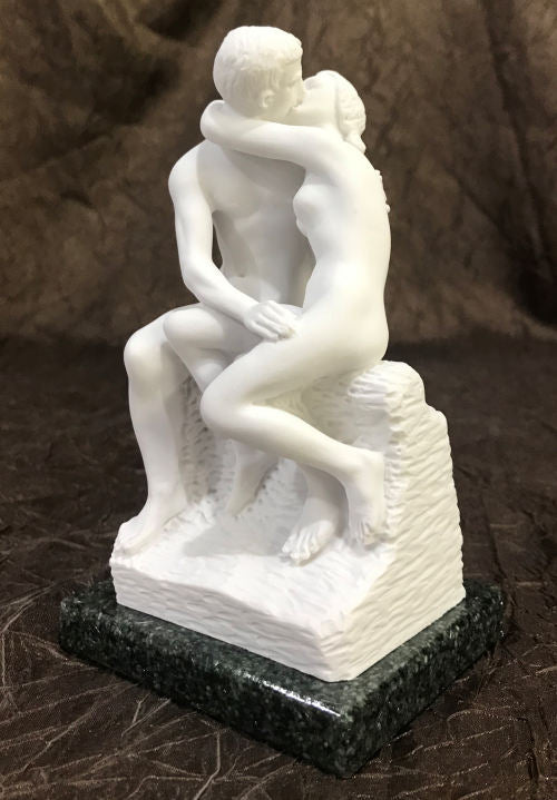 The Kiss Rodin Marble Sculpture | Eleganza