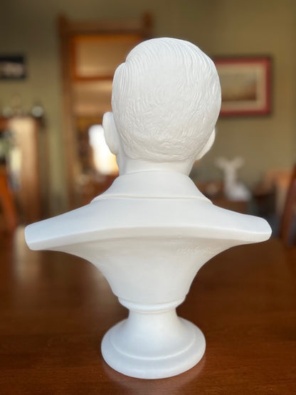 Bust of J.F. Kennedy Marble Sculpture | Eleganza