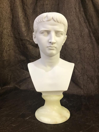 Caesar Augustus Bust 10" High | Eleganza