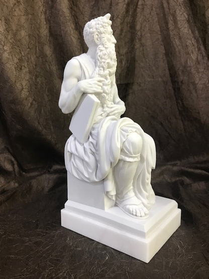 Moses On Alabaster Base 13" High | Eleganza