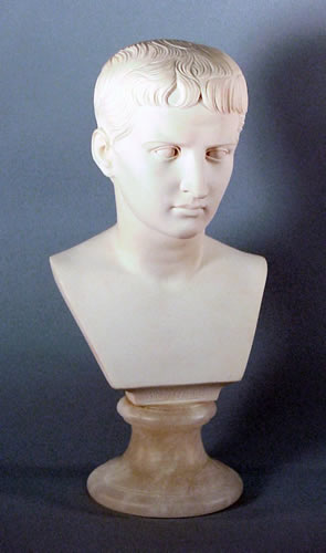 Caesar Augustus Bust 10" High | Eleganza