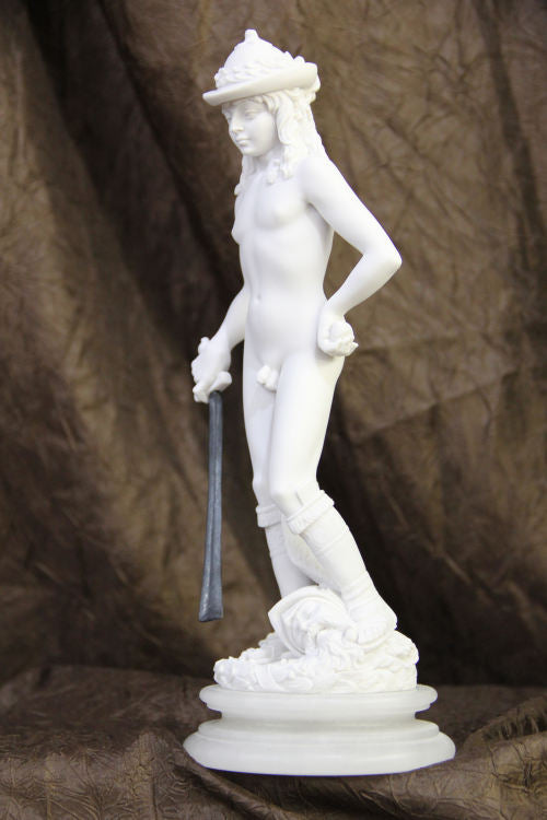 David By Donatello Sculpture 11" High | Eleganza