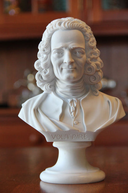 Voltaire - Author & Philosopher Bust | Eleganza - Eleganza