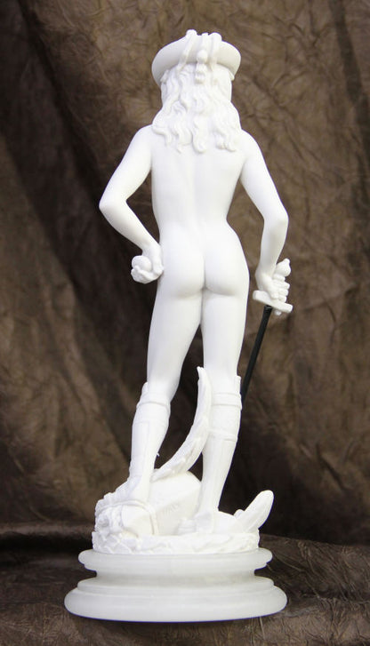 David By Donatello Sculpture 11" High | Eleganza