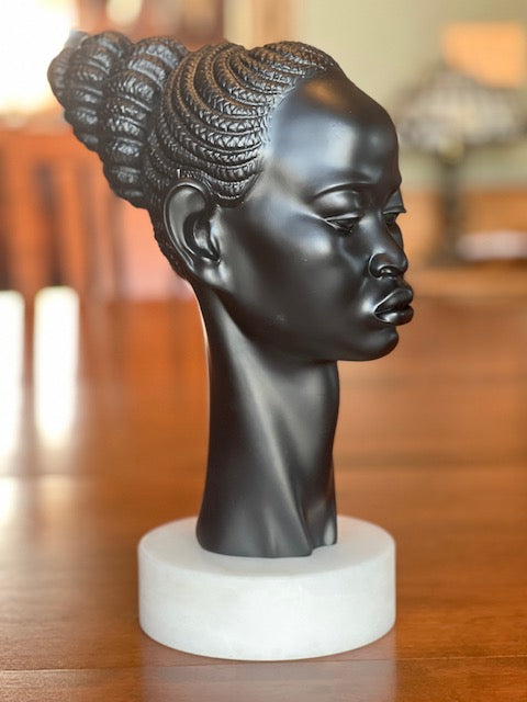 Bust: African Princess 14" High | Eleganza