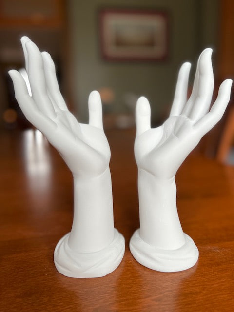 Set of Hands Sculptures Drawing Study | Eleganza