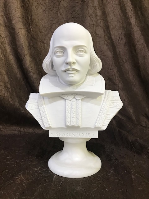 Shakespeare Bust 8" High | Eleganza