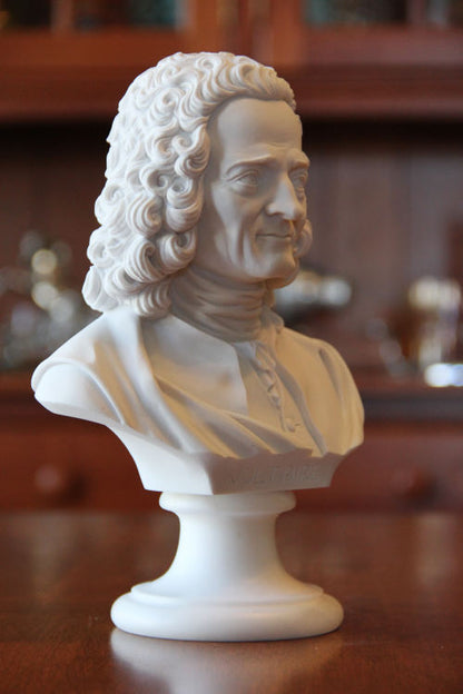 Voltaire - Author & Philosopher Bust | Eleganza - Eleganza