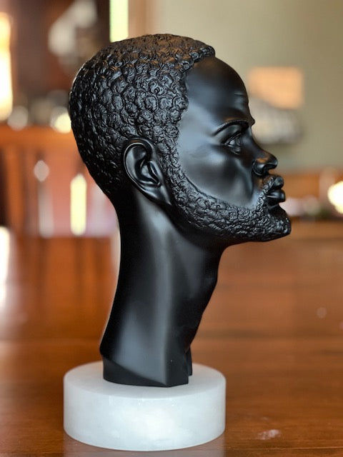 African Male Bust 14.5" High | Eleganza