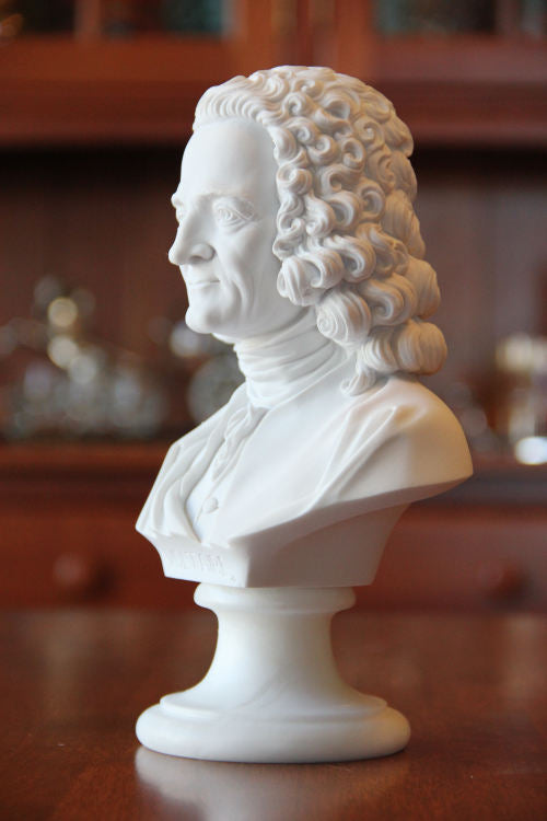 Voltaire - Author & Philosopher Bust | Eleganza - Eleganza