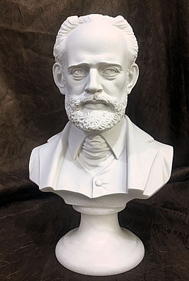 Tchaikovsky Peter Ilyich Bust 9.25" | Eleganza