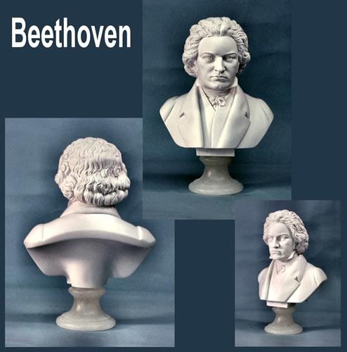 Ludwig Van Beethoven Bust 13" High | Eleganza