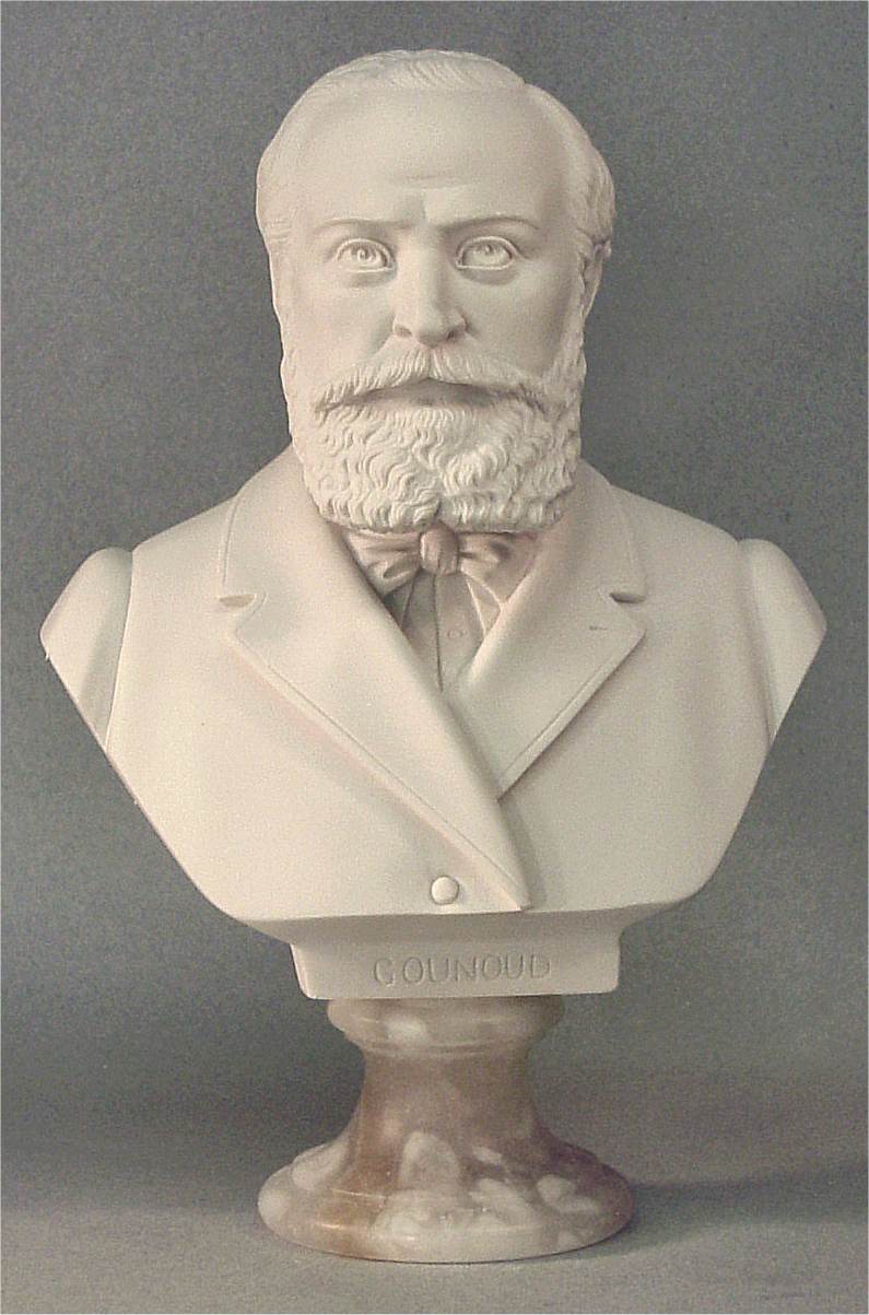 Gounod Charles Francois Bust 13" High | Eleganza