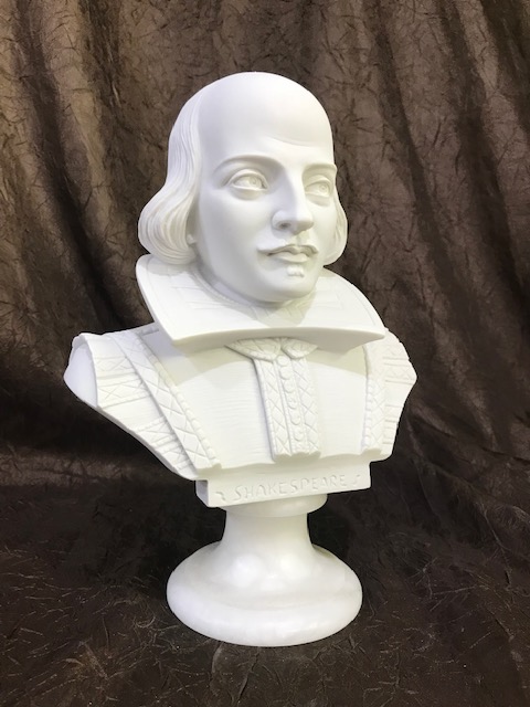 Shakespeare Bust 8" High | Eleganza