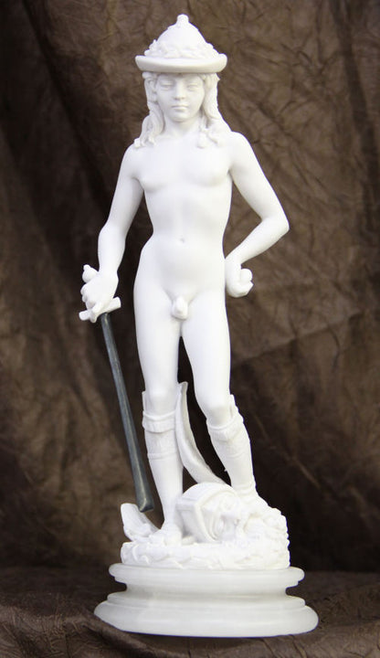 David By Donatello Sculpture 11" High | Eleganza