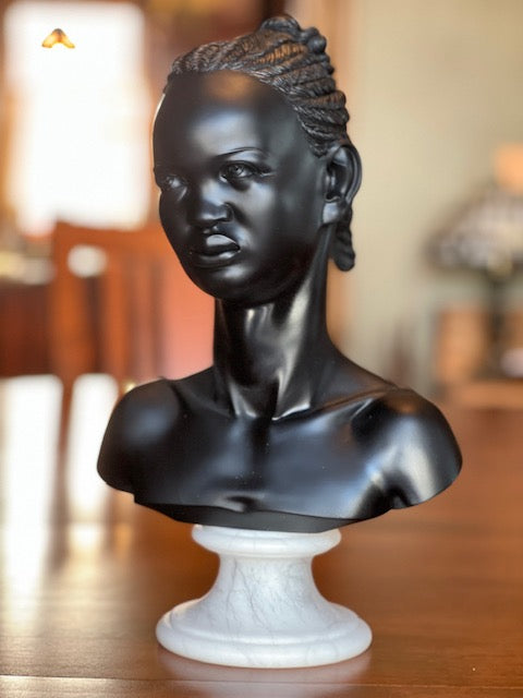 Bust: Nubia Princess 14.5" High | Eleganza