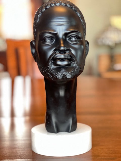 African Male Bust 14.5" High | Eleganza