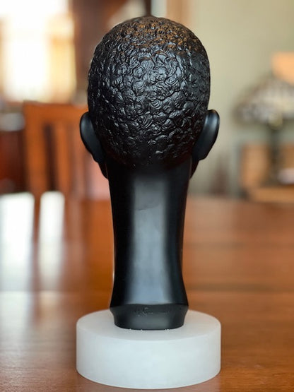 African Male Bust 14.5" High | Eleganza