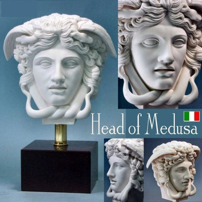 Head Of Medusa Bust 9" High | Eleganza