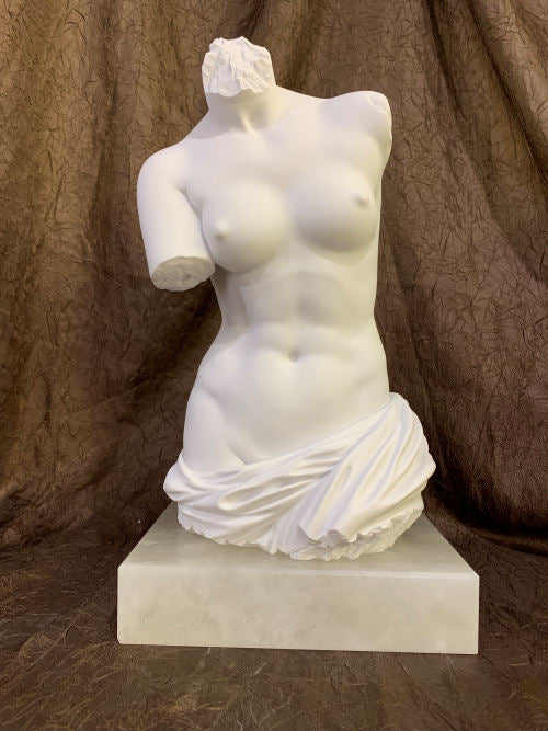 Venus De Milo Torso Sculpture | Eleganza