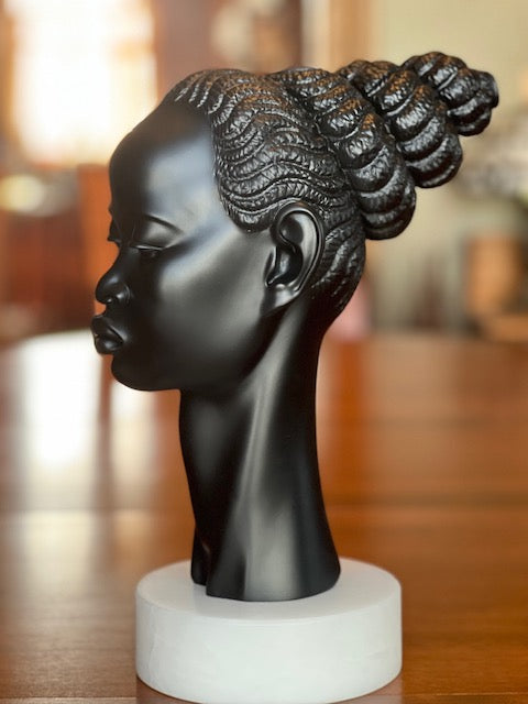 Bust: African Princess 14" High | Eleganza